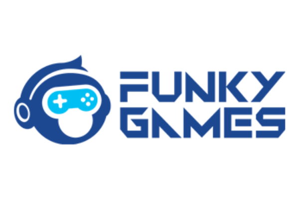 Funky Games logo for the studio behind Funky Games slots, keno and arcade games