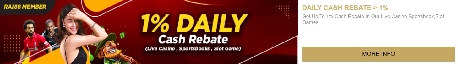 rai88-bonuses-and-promotions-1-daily-cash-rebate