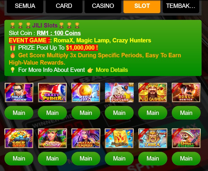 Bonus888 online slot games